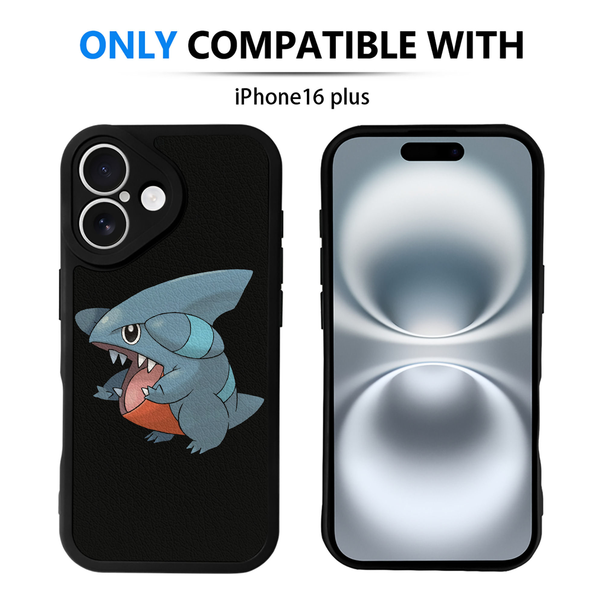 （画像用） ポケットモンスター Pokémon 【iPhone 16シリーズ対応】シリコンスマホケース（レザー調） 材質：シリコン